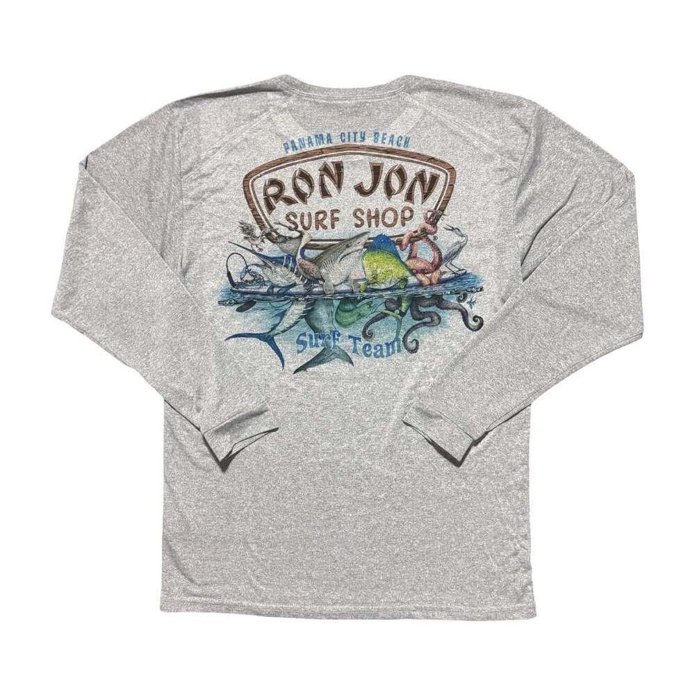 Ron Jon Surf Shop Surf Wear Long Sleeve Swim Shirt Size Medium